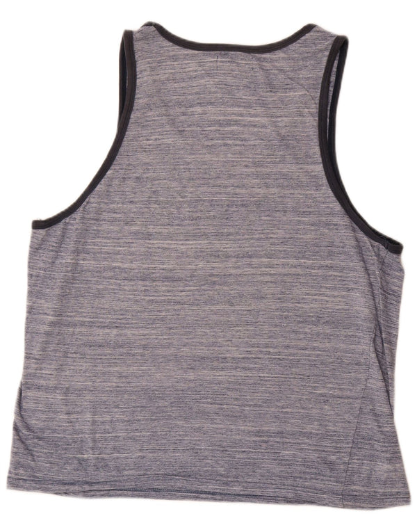 Pierre Cardin Herren-Weste, Top, 2XL, blau gefleckte Baumwolle
