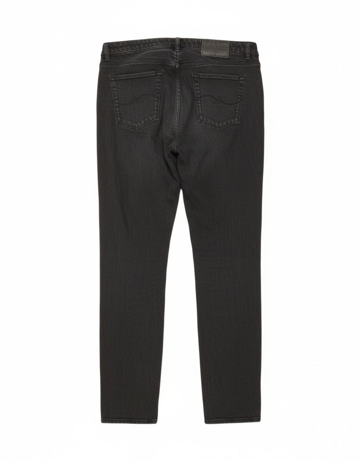TRUSSARDI Womens Skinny Jeans  W36 L31 Black Vintage Trussardi and Second-Hand Trussardi from Messina Hembry 