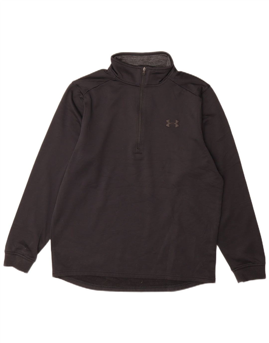 UNDER ARMOUR Mens Cold Gear Loose Fit Sweatshirt Jumper Medium Black
