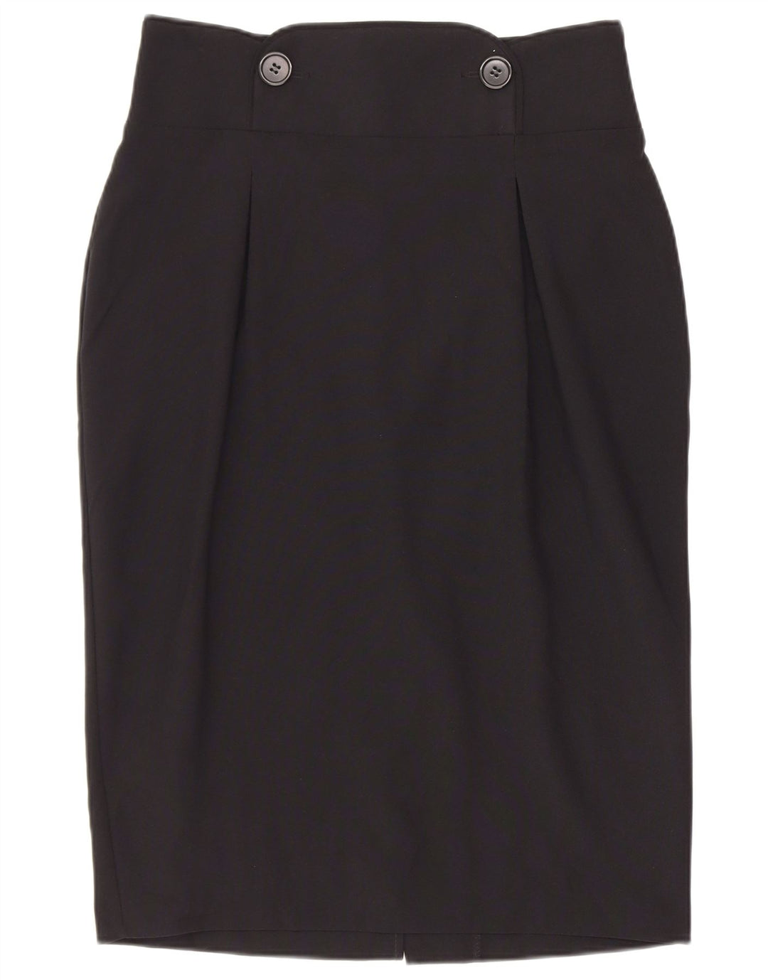 Marks & Spencer Falda lápiz para mujer UK 10 Small W26 Poliéster negro