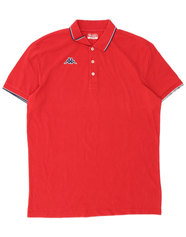 Polo Kappa da uomo 2XL rossa