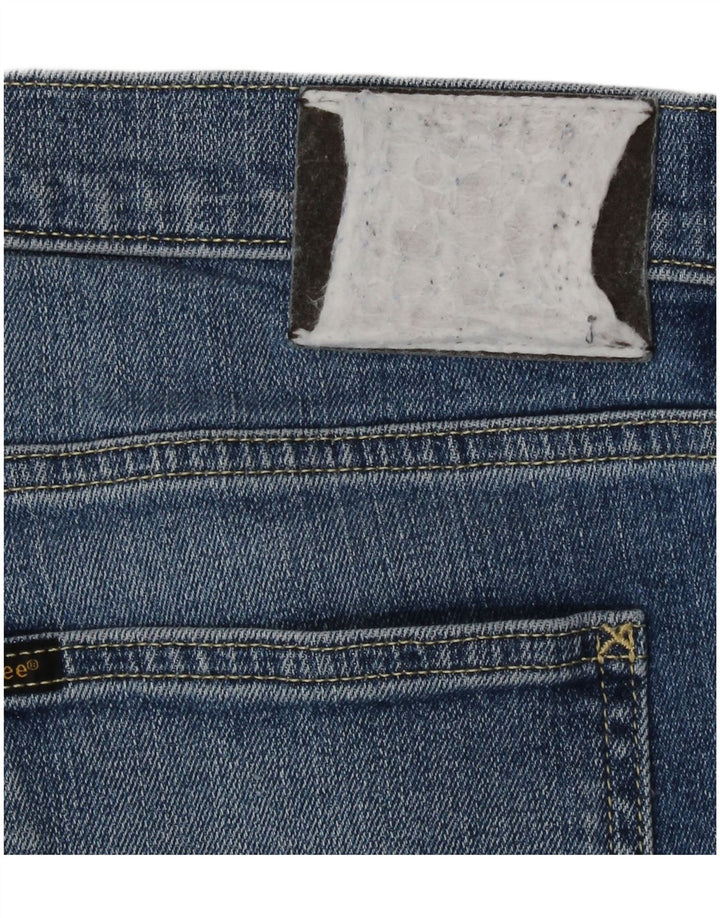 Lee Herre Luke Slim Jeans W33 L32 Blå Bomuld
