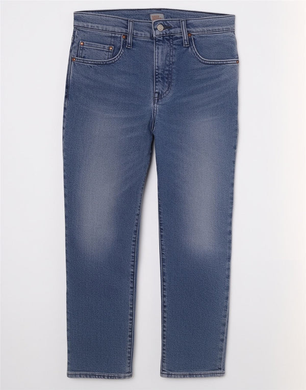 Levi's Herren 502 Straight Jeans W30 L30 Blaue Baumwolle
