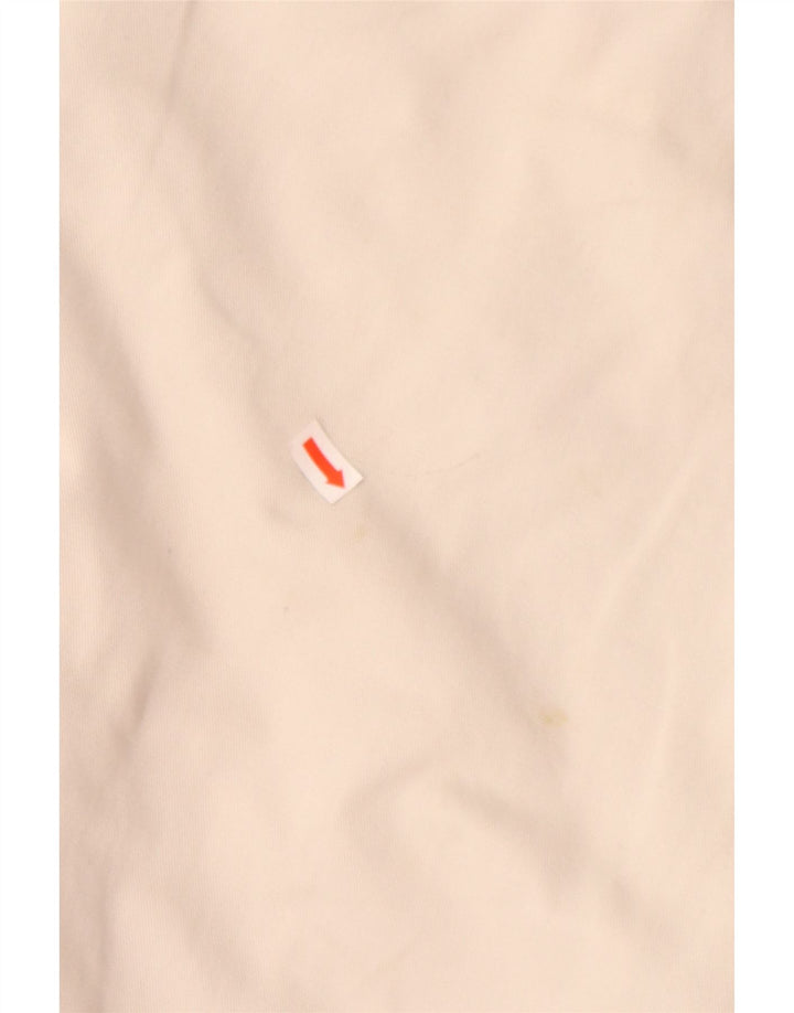 DOCKERS Mens Chino Shorts W36 Large Off White Cotton