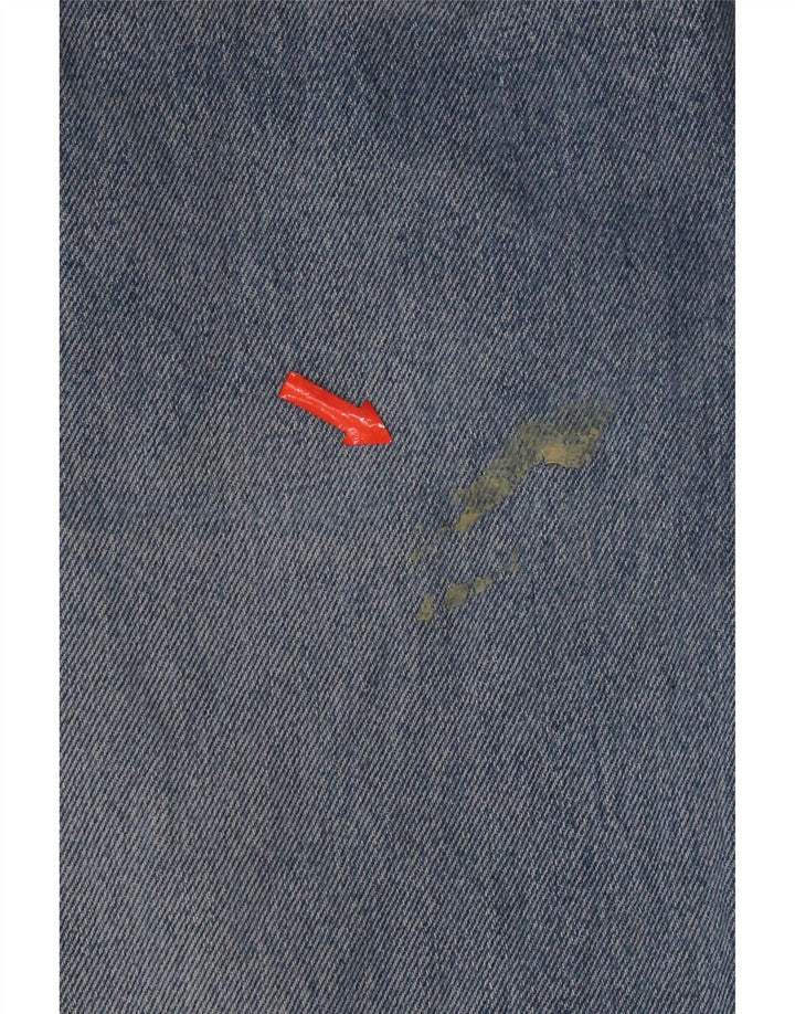 Levi's Mens 501 Straight Jeans W33 L30 Blue Cotton
