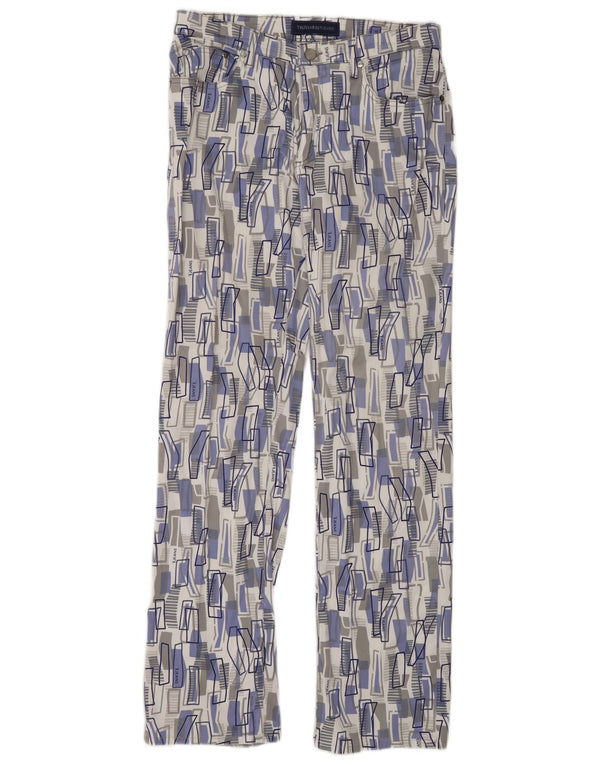 Trussardi Straight Casual Bukser til mænd W29 L32 Flerfarvet Geometrisk