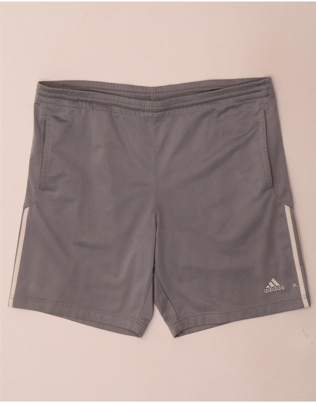 Adidas Mens Sport Shorts Large  Grey Polyester