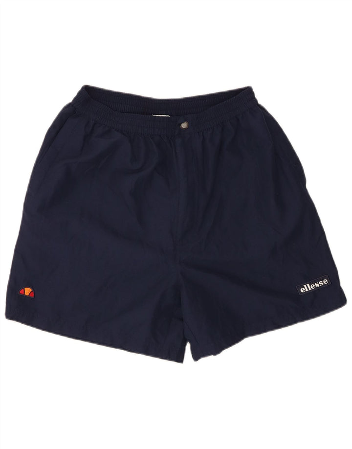 Ellesse Herre Casual Shorts Large W36 Navy Blue Polyester