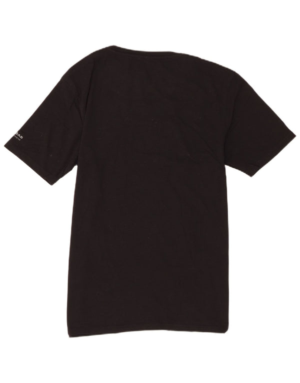Tricou grafic pentru bărbați Gas Top 2XL bumbac negru