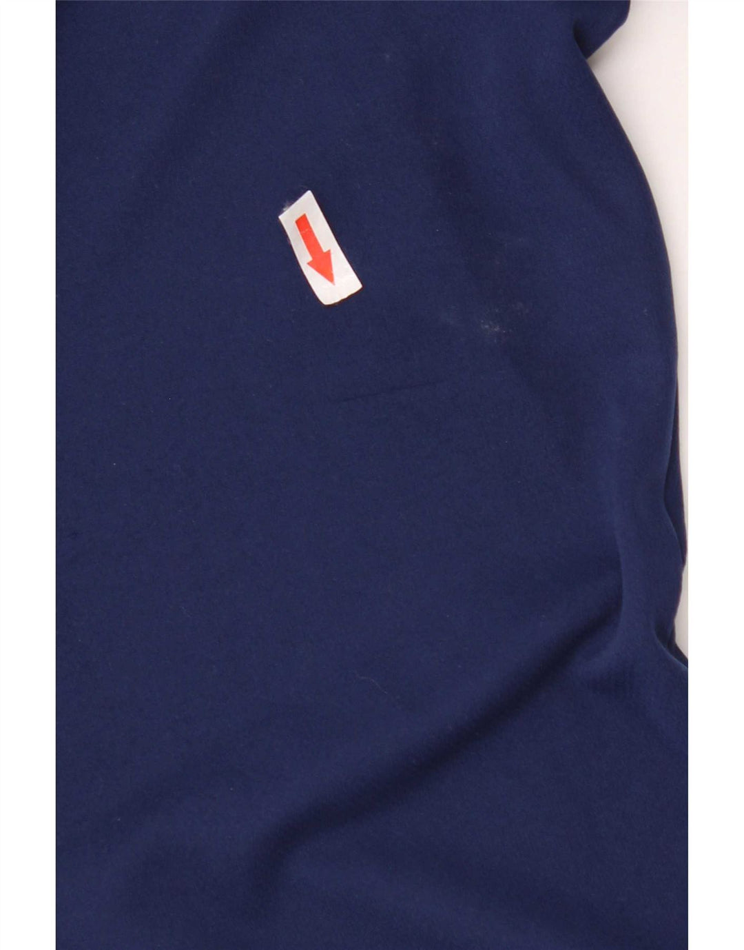 T-shirt Adidas Climalite da uomo Top piccola in poliestere blu navy