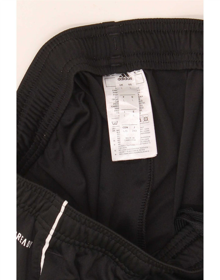 Adidas Aeroready Sportsshorts til mænd store sorte polyester