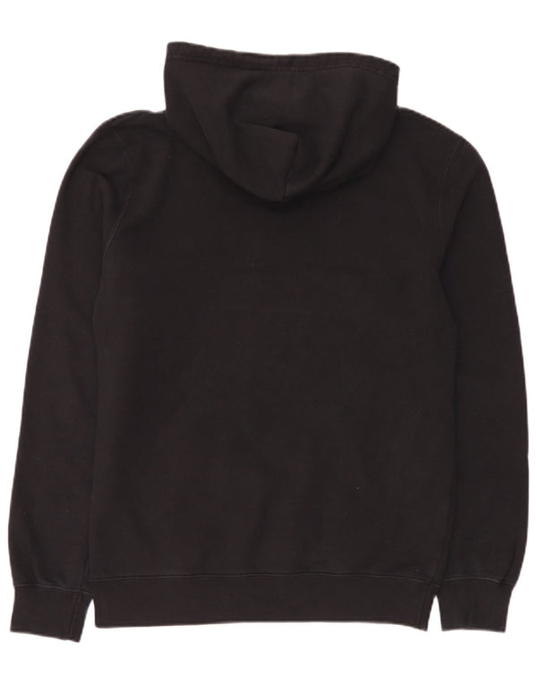 Champion Mens Hoodie Jumper Large Black Cotton