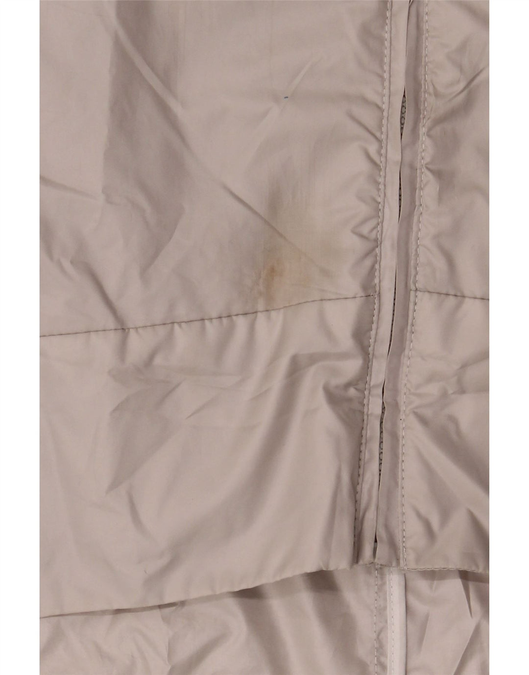 Zara Womens Oversized Hooded 3/4 Sleeve Rain Jacket UK 14 Medium Grey