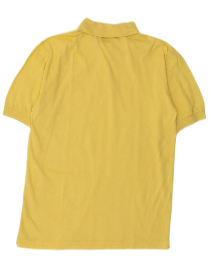 Diadora Polo Homme Jaune Moyen Coton