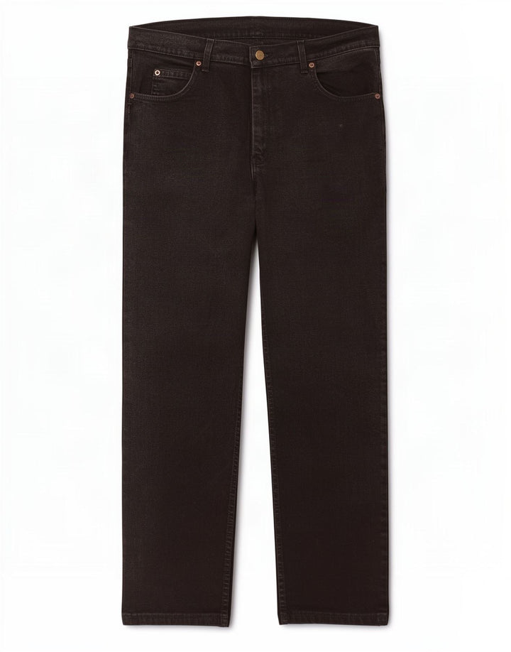 Lee Straight Jeans til mænd W36 L30 Sort