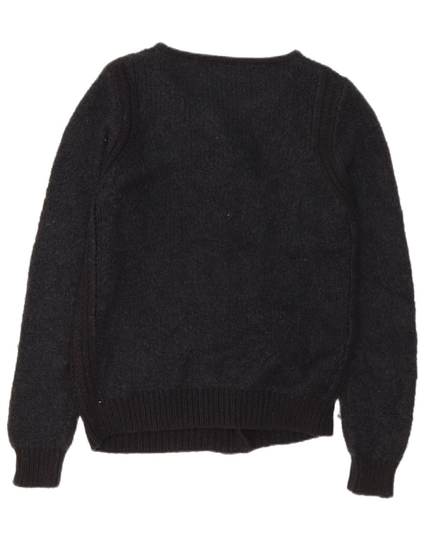 Marks & Spencer Dame Cardigan Sweater UK 12 Medium Black