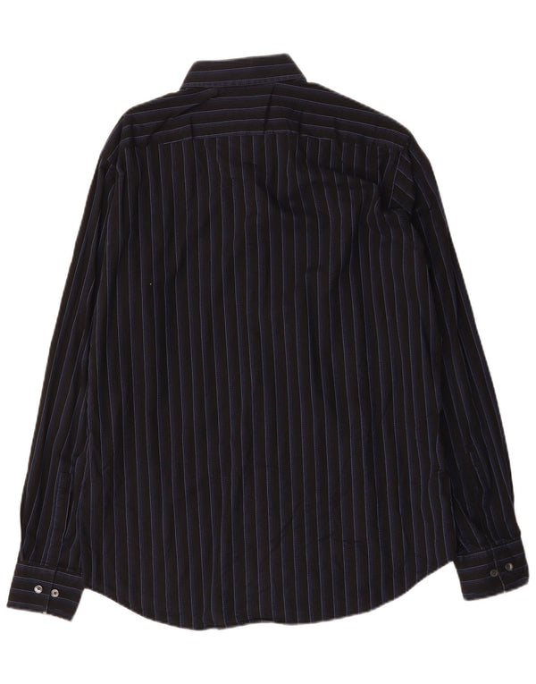 Hugo Boss Herreskjorte str. 41 16 Stor sortstribet bomuld