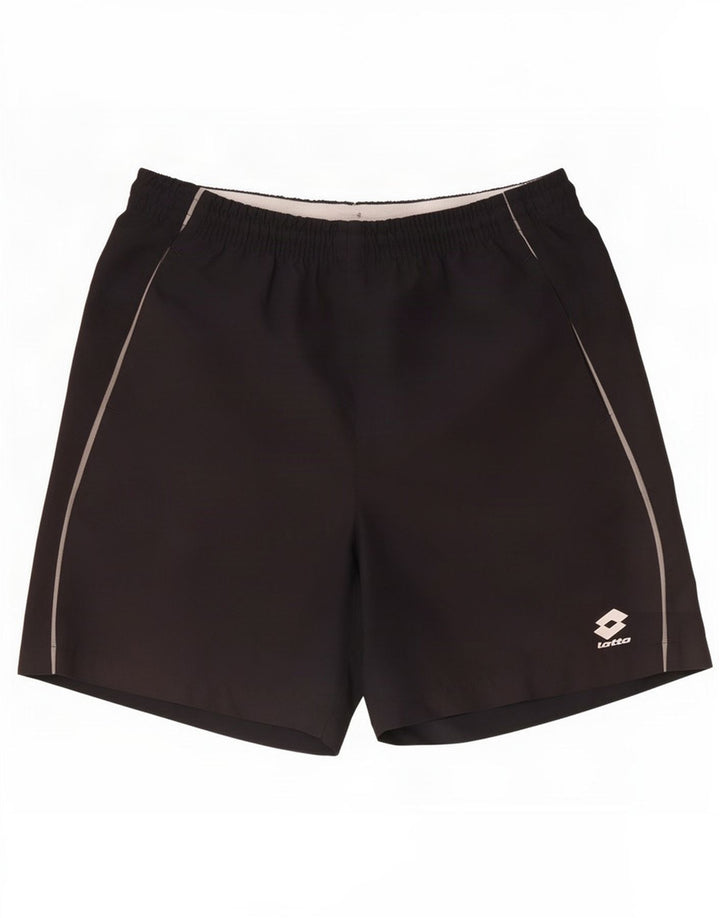 Lotto Mens Sport Shorts Medium Navy Blue Polyester