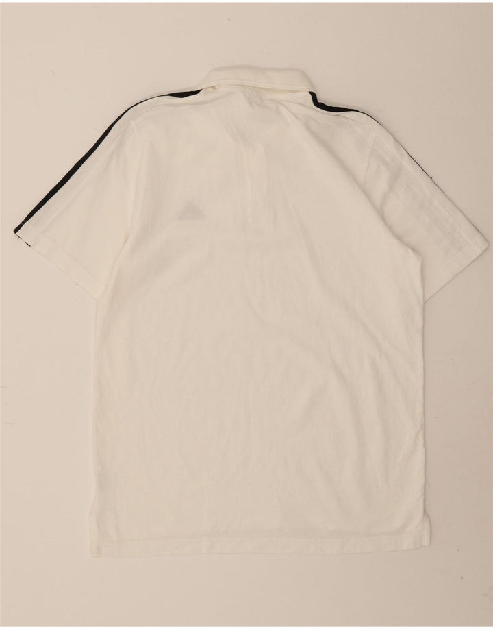 Polo Adidas da uomo grande bianca