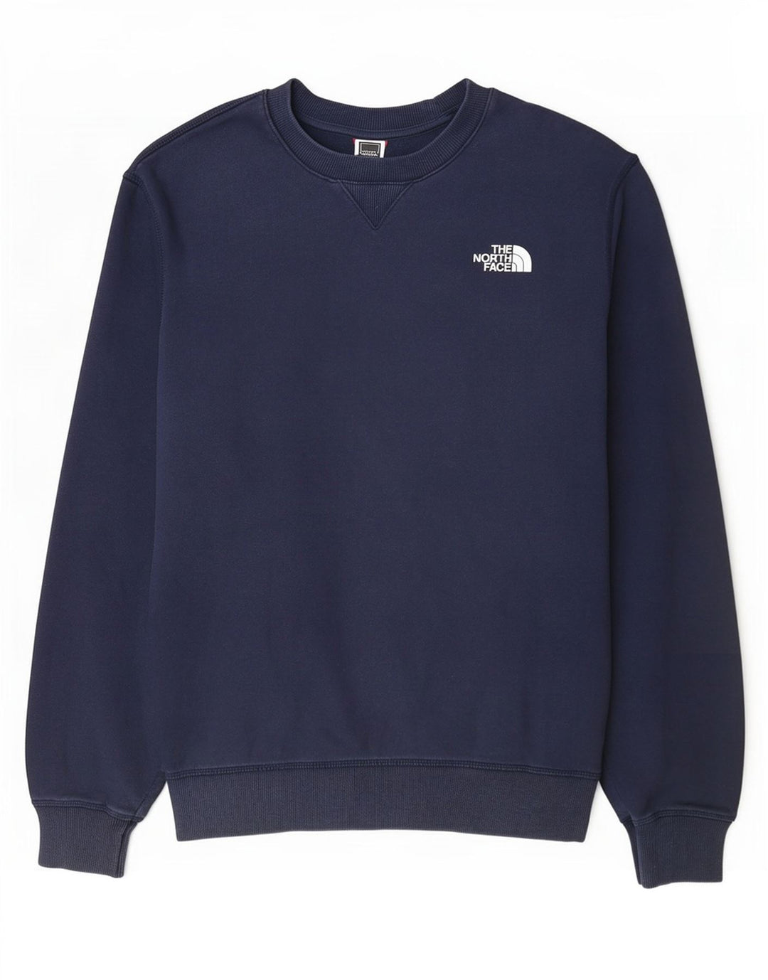 Felpa da uomo The North Face Maglione grande in cotone blu navy