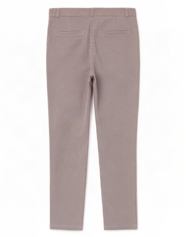 Spodnie Chino damskie Marks & Spencer UK 12 Medium W32 L29 Białe prążki