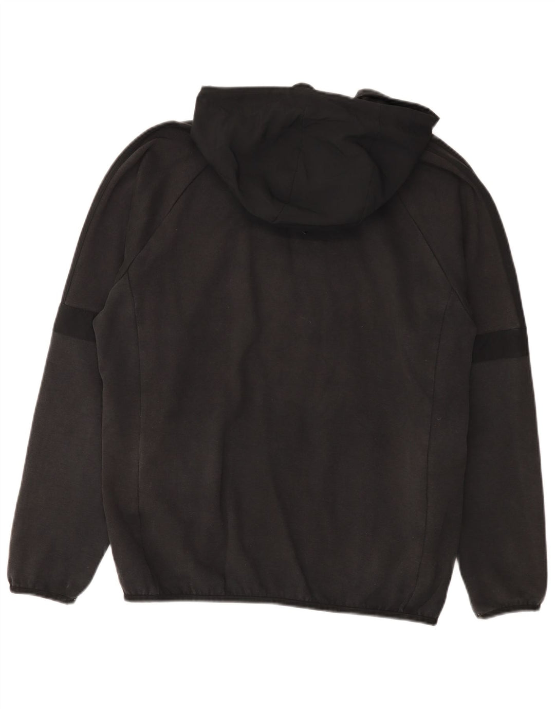 Adidas Mens Zip Hoodie Sweater Large Black Cotton