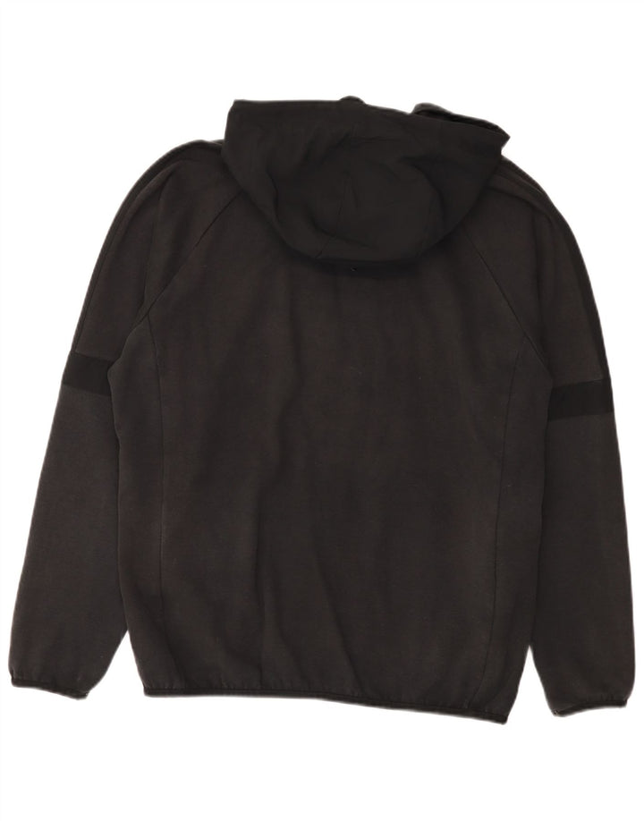 Adidas Mens Zip Hoodie Sweater Large Black Cotton