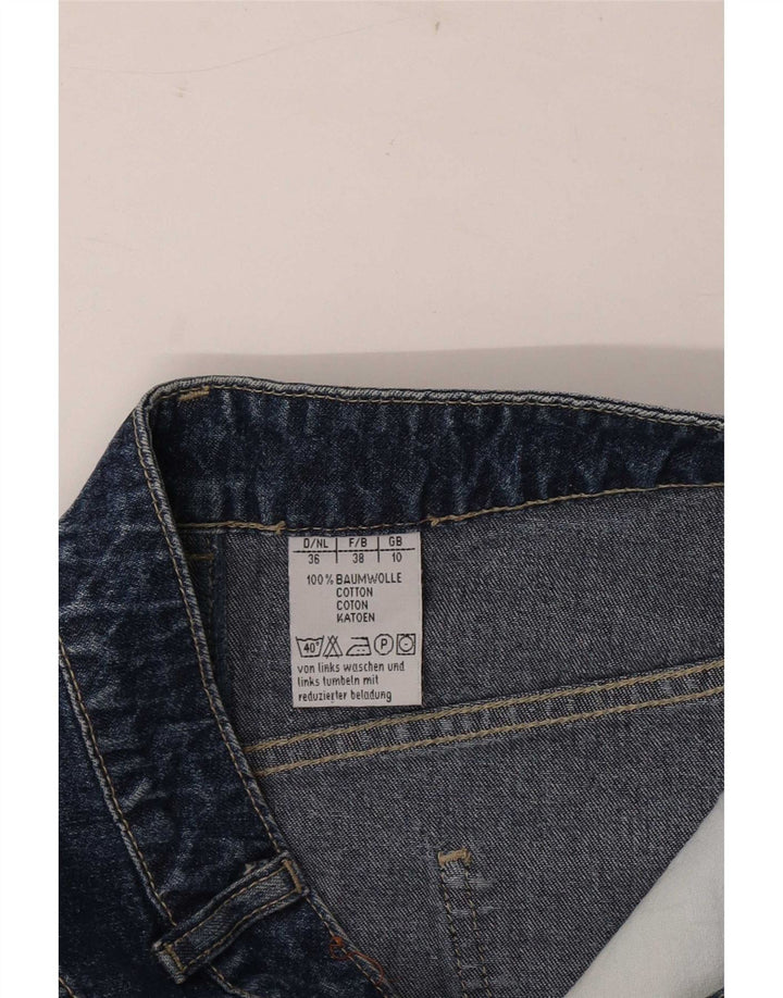 Explorer Womens Mini Denim Skirt UK 10 Small W28  Blue Cotton