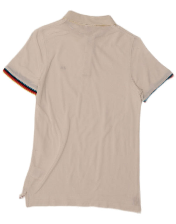 Sun68 Boys Polo Shirt 11-12 Years White Tencel
