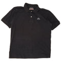 Kappa Herren Poloshirt Mittelschwarze Baumwolle