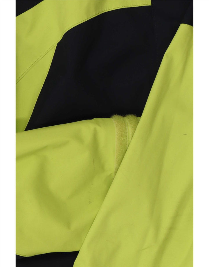 Jack Wolfskin Damen Windjacke UK 16 Large Marineblau Farbblock