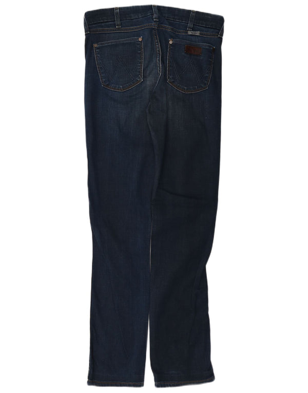 Женские прямые джинсы Wrangler Sofia W30 L36 синие, хлопок