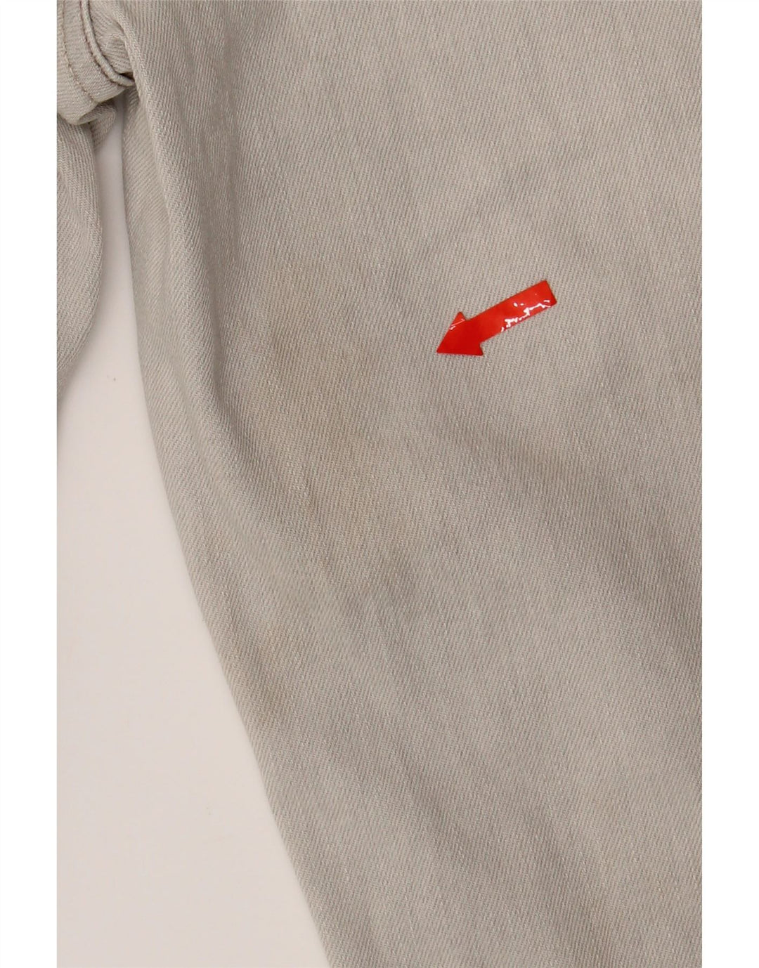 TRUSSARDI Womens Slim Jeans W28 L30 Grey Cotton Vintage Trussardi and Second-Hand Trussardi from Messina Hembry 