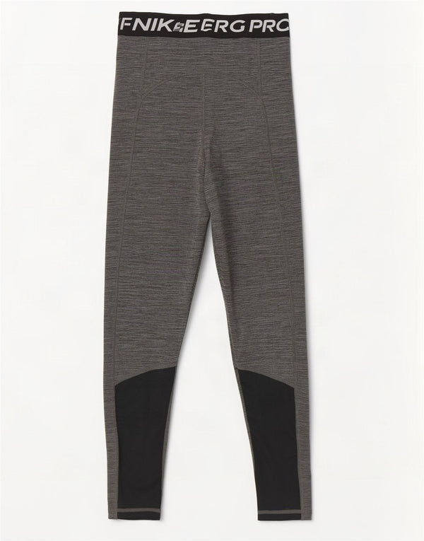Nike Ženske Dri Fit Graphic Leggings XS W24 L32 Gray Colourblock Poliester