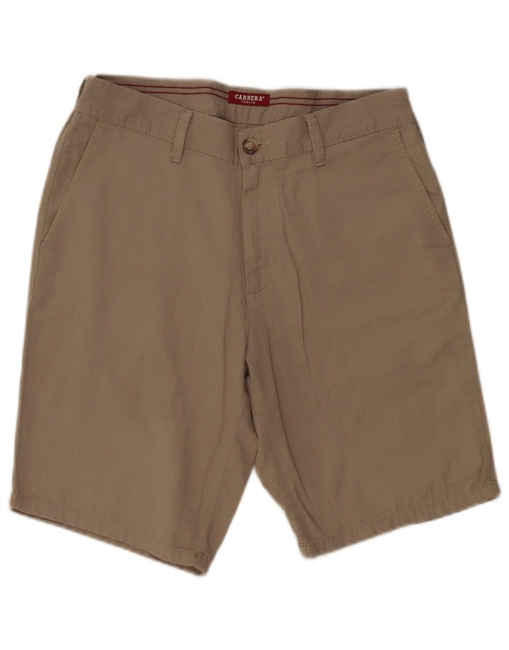 Pantaloncini chino da uomo Carrera W32 medio kaki