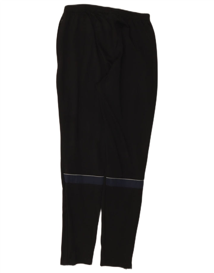 Nike Mens Dri Fit Tracksuit Trousers Medium Black Colourblock Polyester