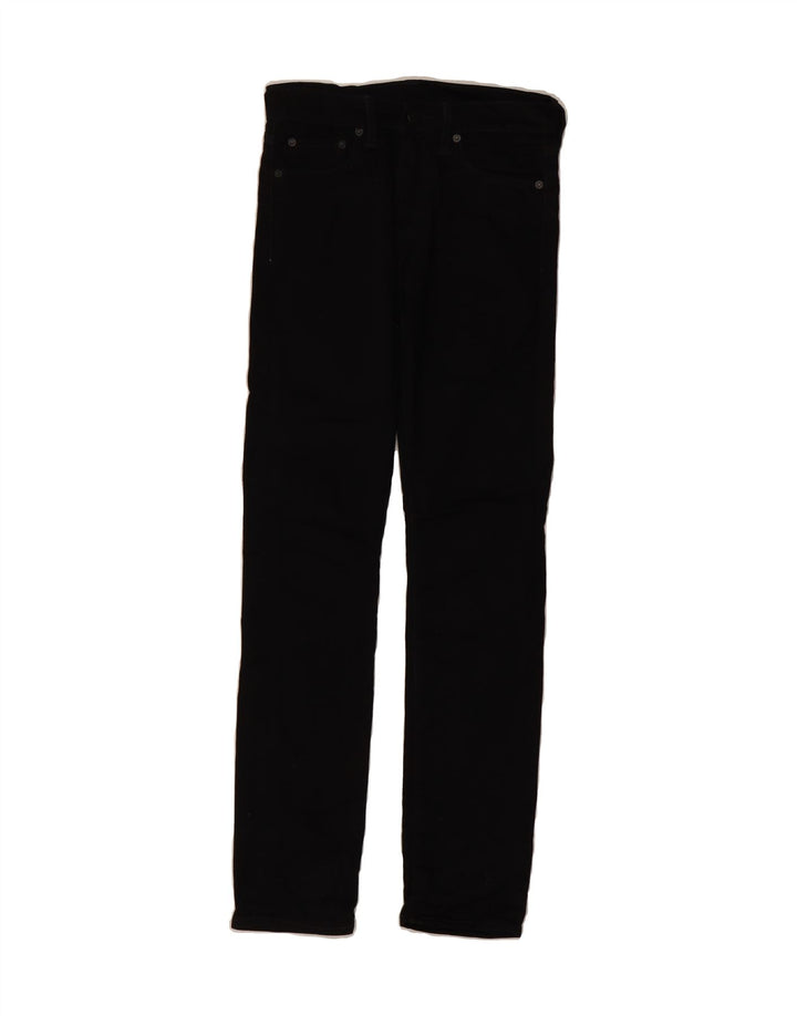 LEVI'S Womens Skinny Jeans W28 L32  Black Cotton Vintage Levi's and Second-Hand Levi's from Messina Hembry 