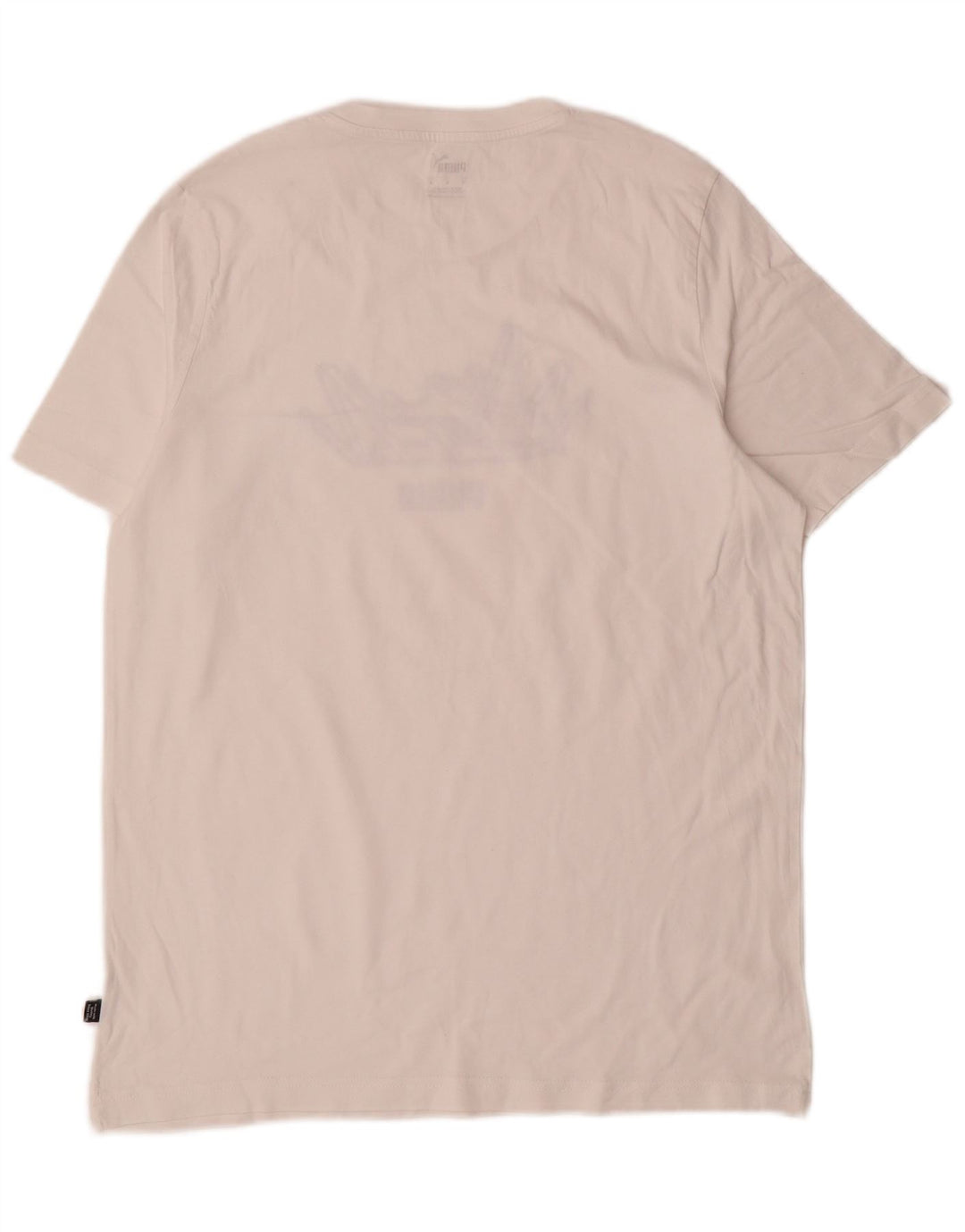 Puma Tee-Shirt Graphic Homme Blanc Moyen