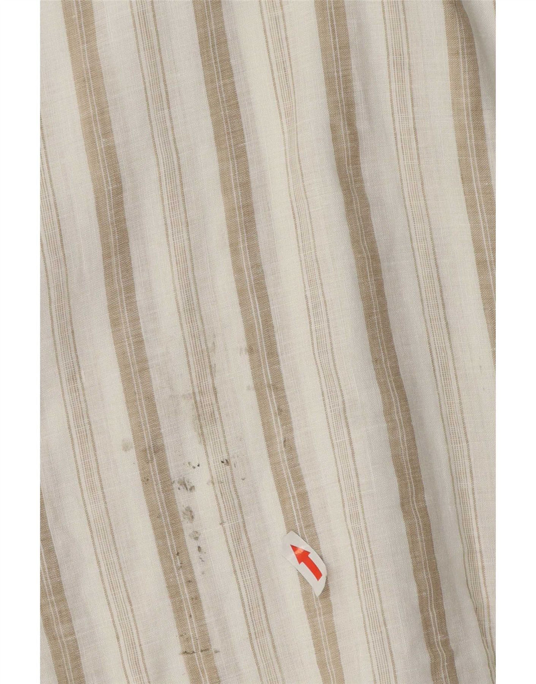 Seventy Womens Blouse Top IT 46 Large White Striped Linen