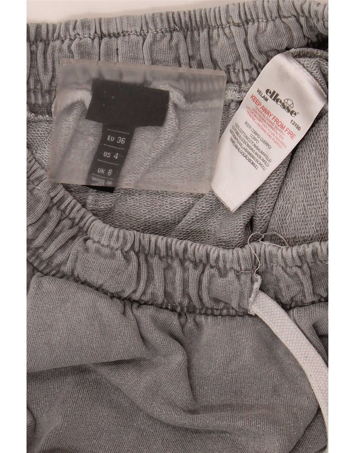 Ellesse Dame træningsdragt Bukser Joggers UK 8 Small Grey