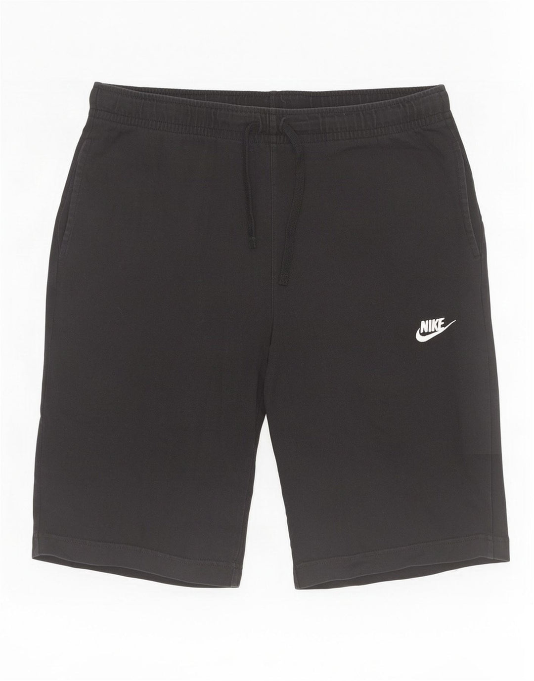 Męskie spodenki sportowe Nike, średniej wielkości, czarne, bawełniane