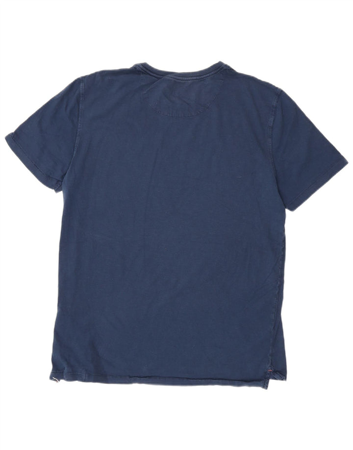 White Stuff Mens T-Shirt Top Medium Navy Blue Cotton