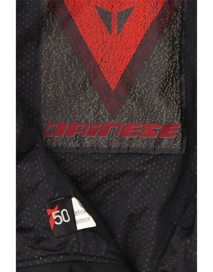 Giacca da corsa in pelle da uomo Dainese IT 50 Medium Red Colourblock