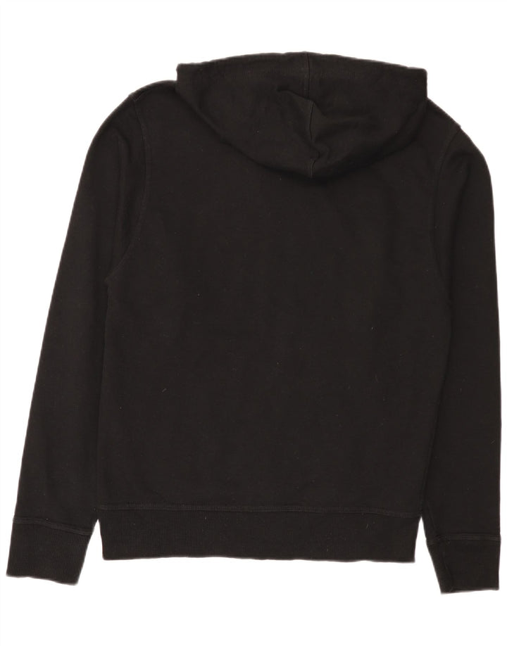 Champion Mens Graphic Hoodie Jumper Small Black
