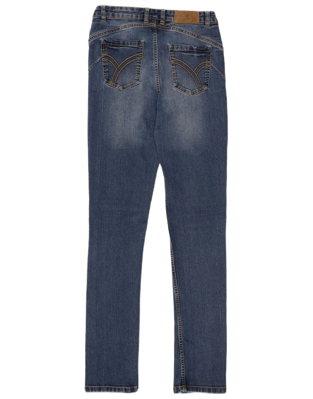DACK'S Womens Regular Fit Skinny Jeans IT 44 Medium W28 L31 Blue Cotton