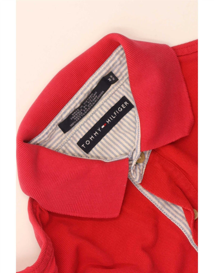 Tommy Hilfiger Polo Homme Rouge Moyen Coton