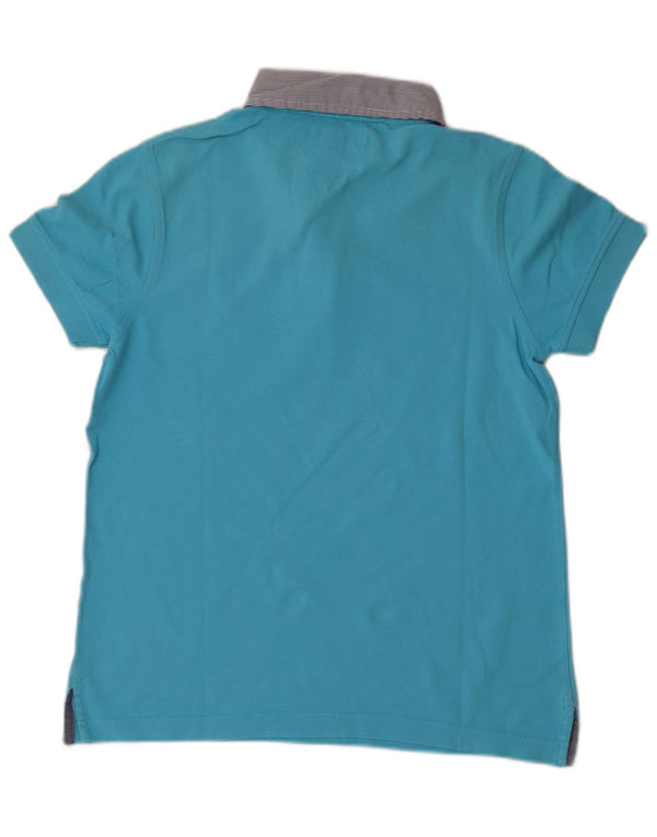Polo da uomo su misura Tommy Hilfiger XS Blue Colourblock