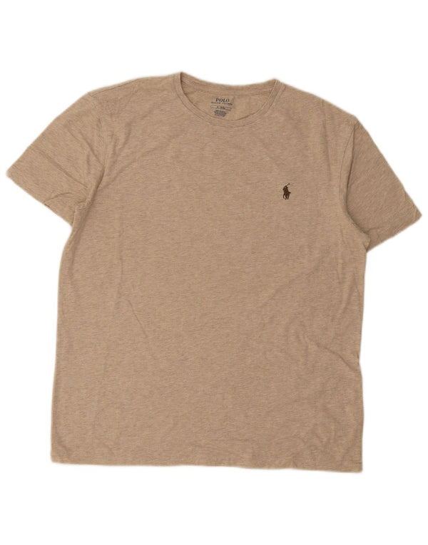 Tricou Polo Ralph Lauren pentru bărbați Top Medium Beige Bumbac