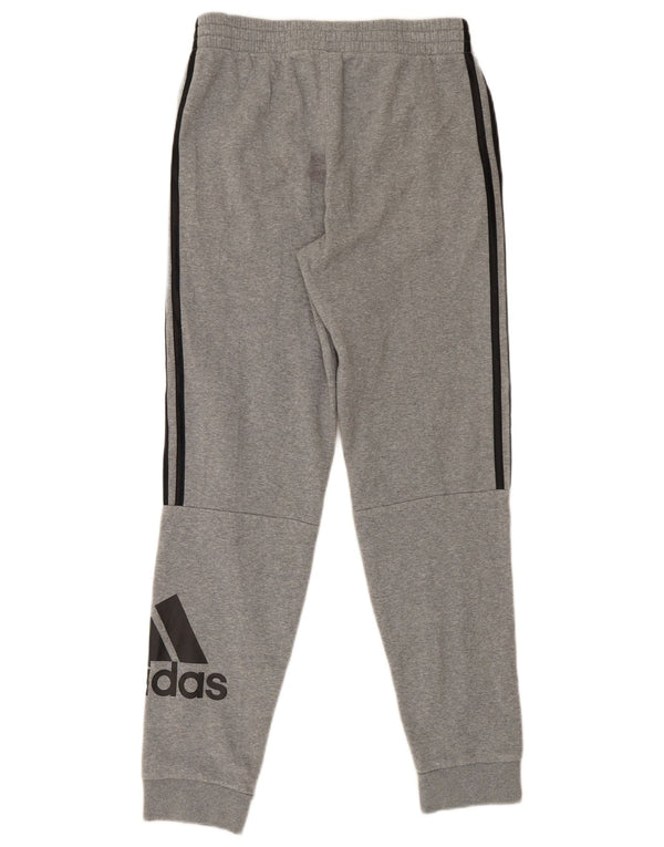 Adidas Boys Graphic αθλητική φόρμα παντελόνι Joggers 13-14 ετών XL γκρι βαμβακερό