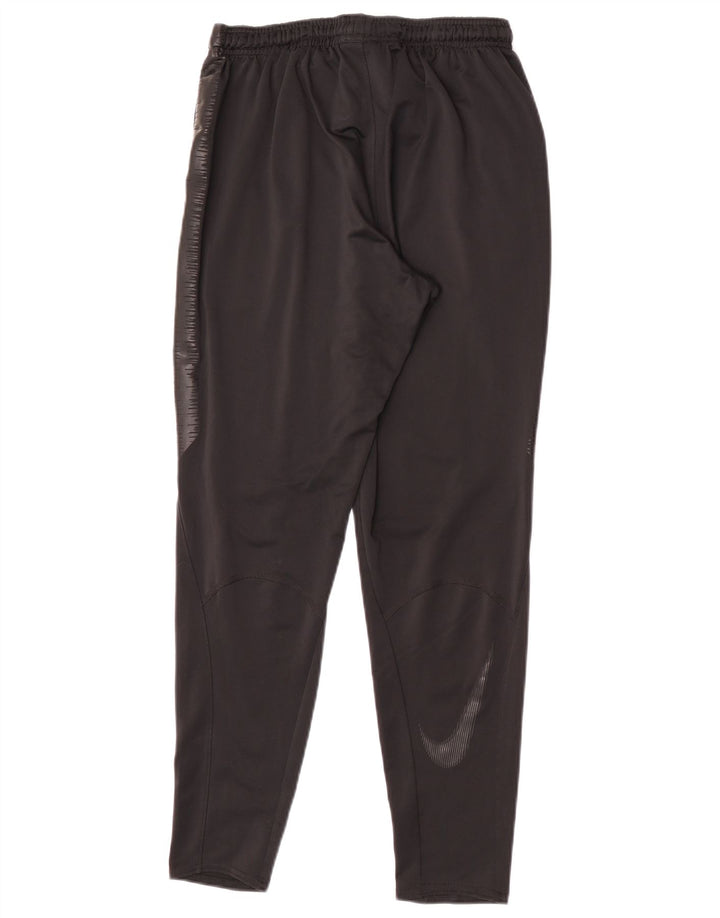 Nike Mens Dri Fit Graphic Tracksuit Trousers Small  Black Polyester